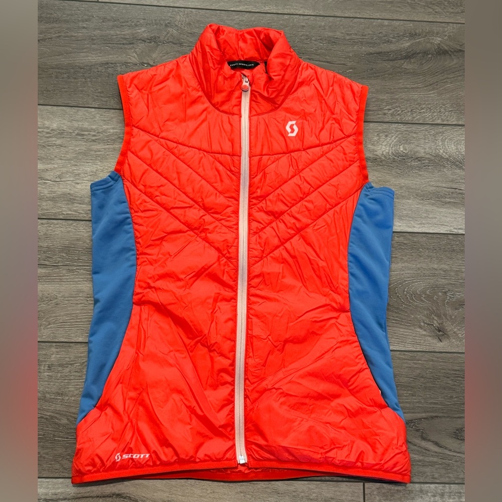 SCOTT Lightweight Packable Vest Second Layer Primaloft Women’s SMALL Outdoor Ski